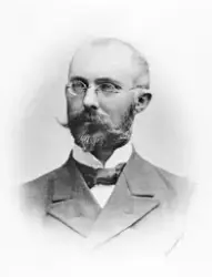 Portrett av verkseier Anton Christensen Apenes. (F. 1859?) D