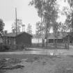 Falun, Främsbacka, Hosjö 1921-1925. Uthus L:a Främsbacka och Hosjön.