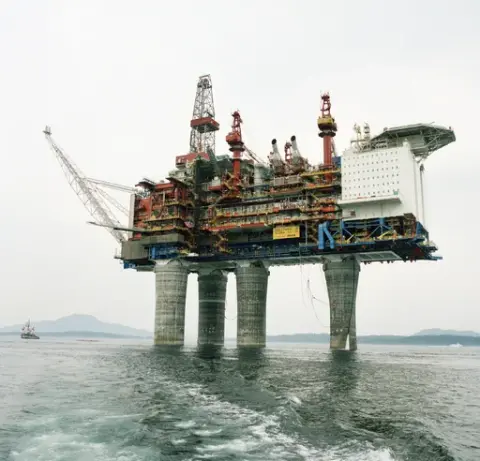 Gullfaksfeltet - tre øyer i havet