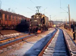 Elektrisk lokomotiv El 1 2011 på Grorud
