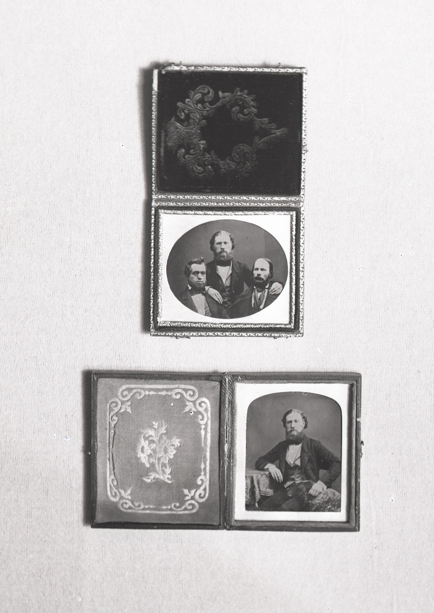 Sjökapten Hugo Alm, född 1827, död 1884. Kapten på  Briggen Oscar 1860, från 1870 för Kreuger & Jennings.