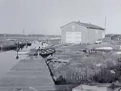 Sjöräddningsstation. Livräddningsstationen i Galtabäcks hamn