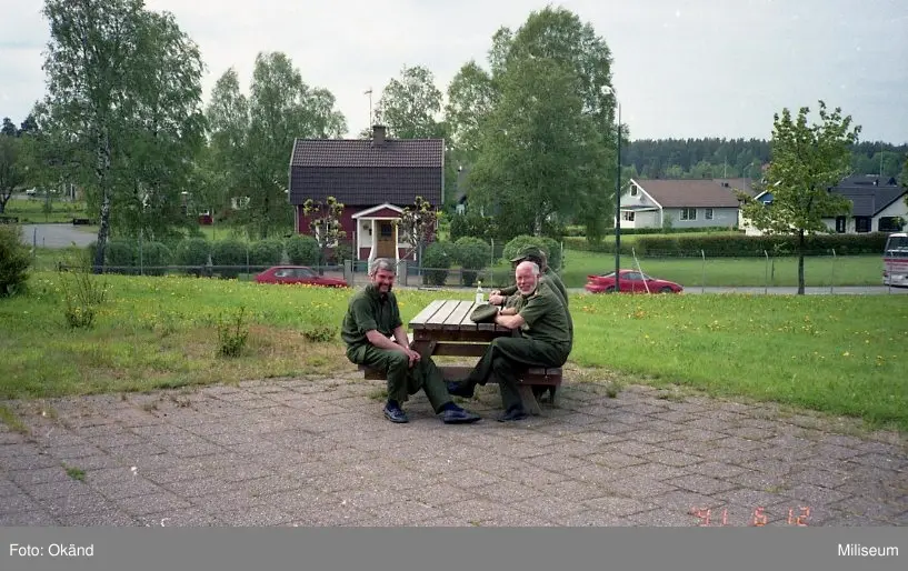 Okända personer.