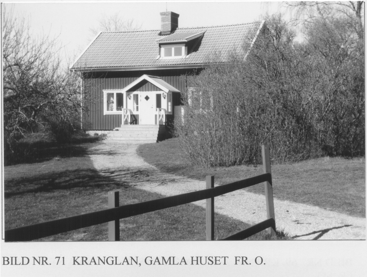 Kranglan

Bilderna är från 2003 och del av ett bevarandeprogram som Turinge Taxinge Hembygdsförening gjorde på uppdrag från Nykvarns kommun