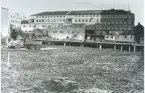 Västerås, Centrum, kv. Kettil.
Grundgrävning för Sigma, 1964.