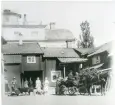 Västerås, Centrum, kv. Knut.
Innergård vid Smedjegatan, c:a 1900-1910.