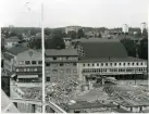 Västerås, Östermalm, kv. Konrad.
Rivning av kvarteret Lorens, 1988-1989.