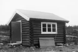 Dambua ved Bjørnstaddammen i elva Murua i Sel kommune i Oppl