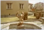 Västerås.
Skulptur i fontän i Skepparbacken. Troligen 1960-tal.