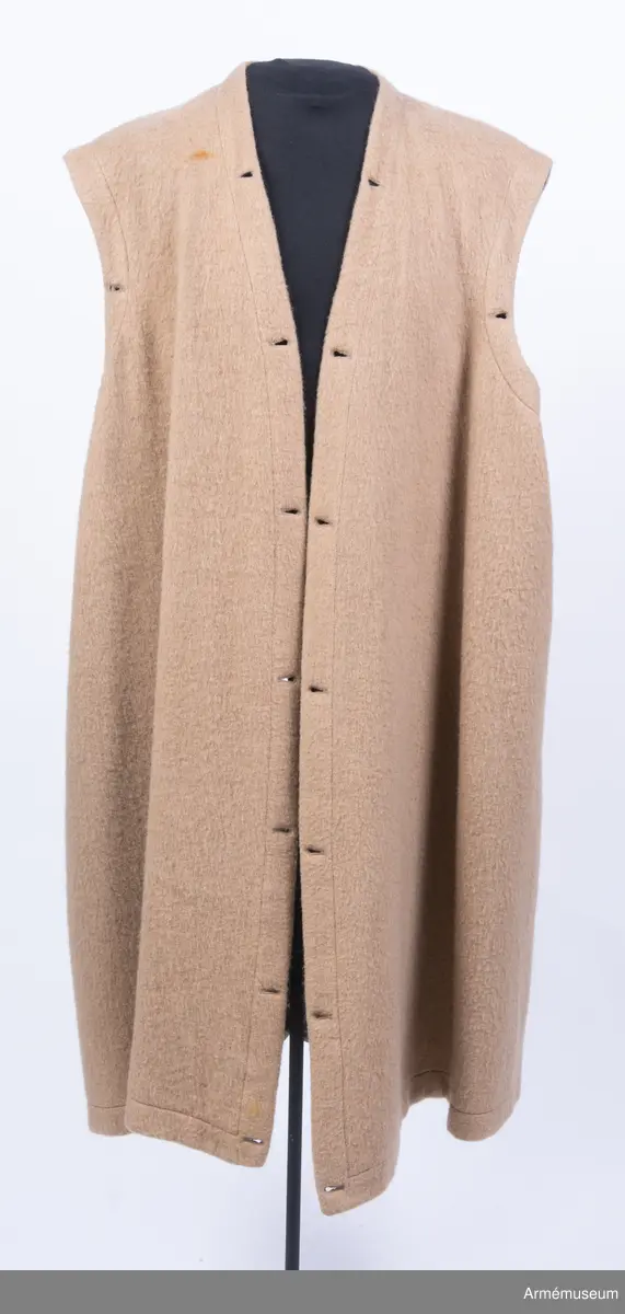Kamelhårsfoder till trenchcoat.