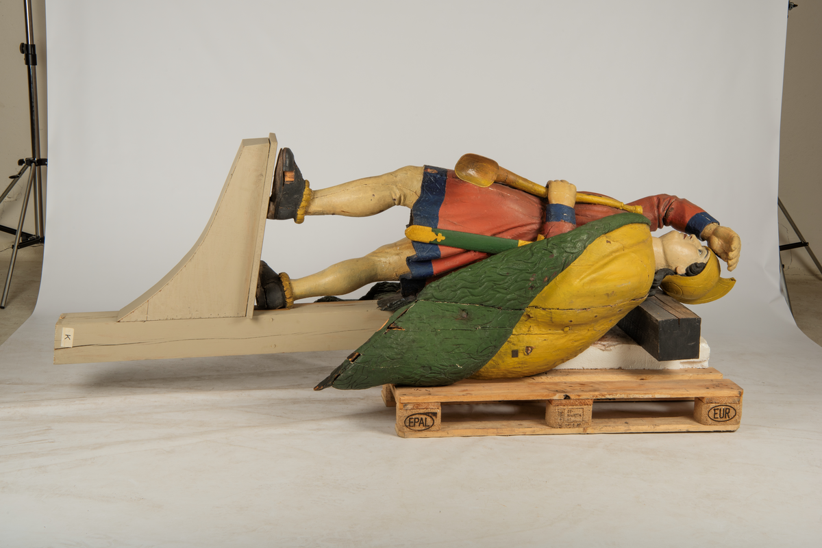 Forestiller den norrøne åsen Heimdall