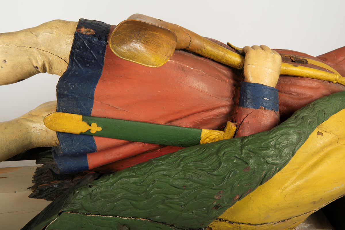 Forestiller den norrøne åsen Heimdall