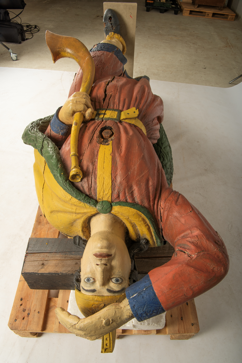 Forestiller den norrøne åsen Heimdall