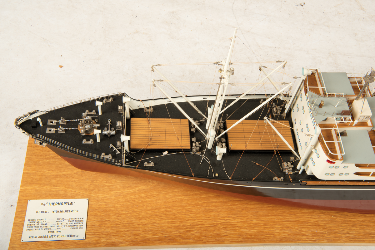 Motorskip bygget i 1949 ved Akers Mekaniske Verksted for Wilhelm Wilhelmsen.