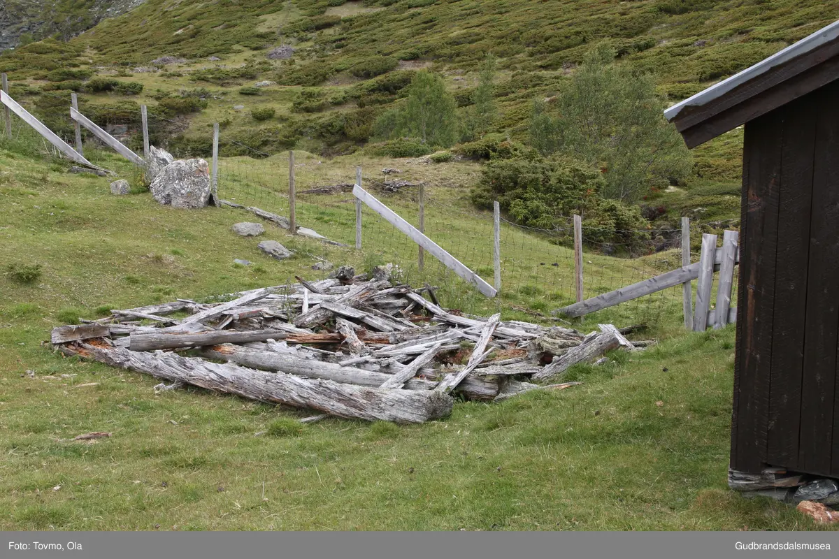 Setra til Flittie (Nørdre Slette) i Verkje i Grimsdalen.
