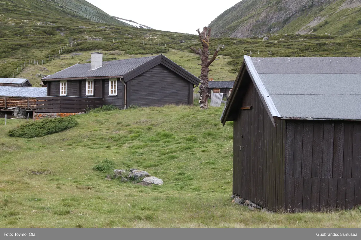 Setra til Flittie (Nørdre Slette) i Verkje i Grimsdalen.