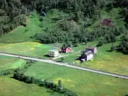 Flyfoto over Bardu kommune