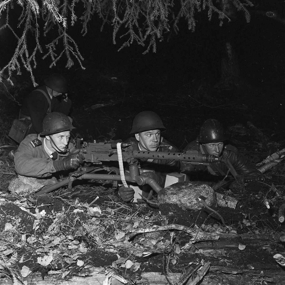 F 20, slutprov för kadetter, Uppsala 1957