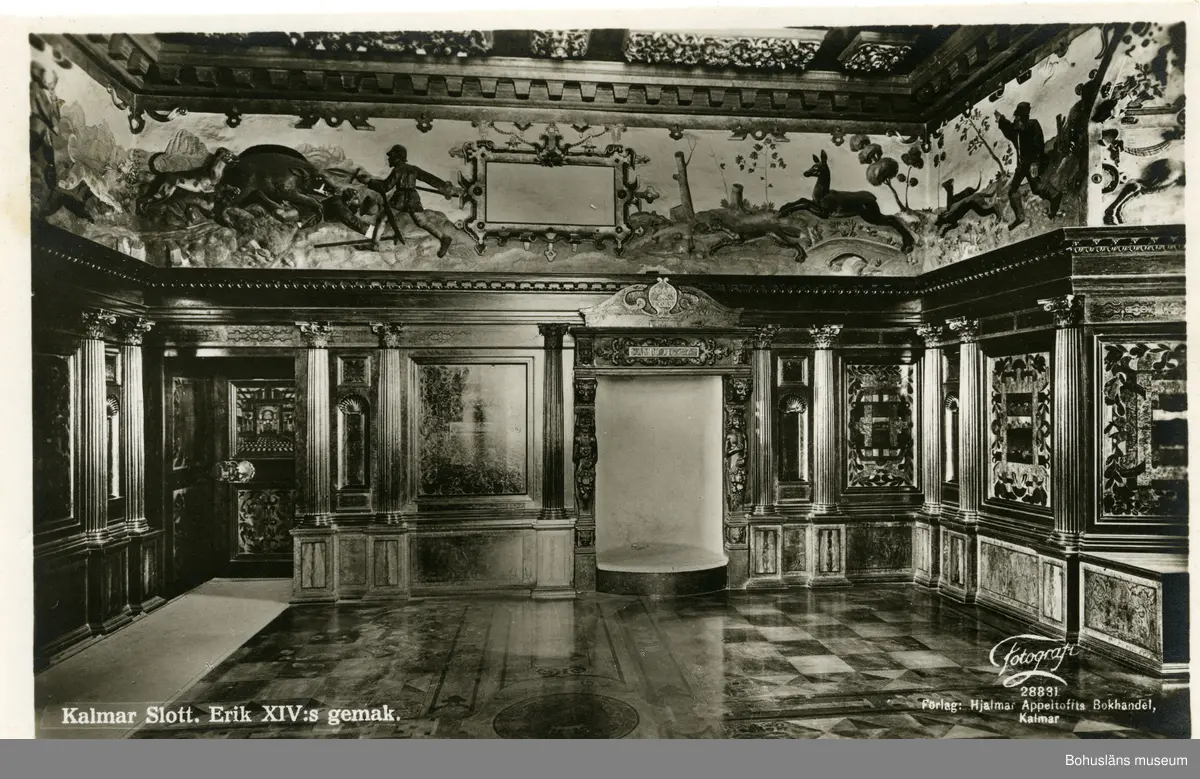 Kalmar slott. Erik XIV:s gemak.