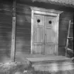 Falun, Varggården, Slätta, Gl:a stugans portal 1926.