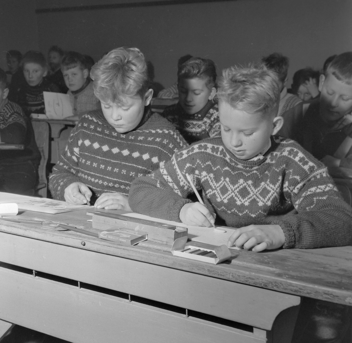 Elever fra 5. klasse Bispehaugen skole deltar i tegnekonkurranse