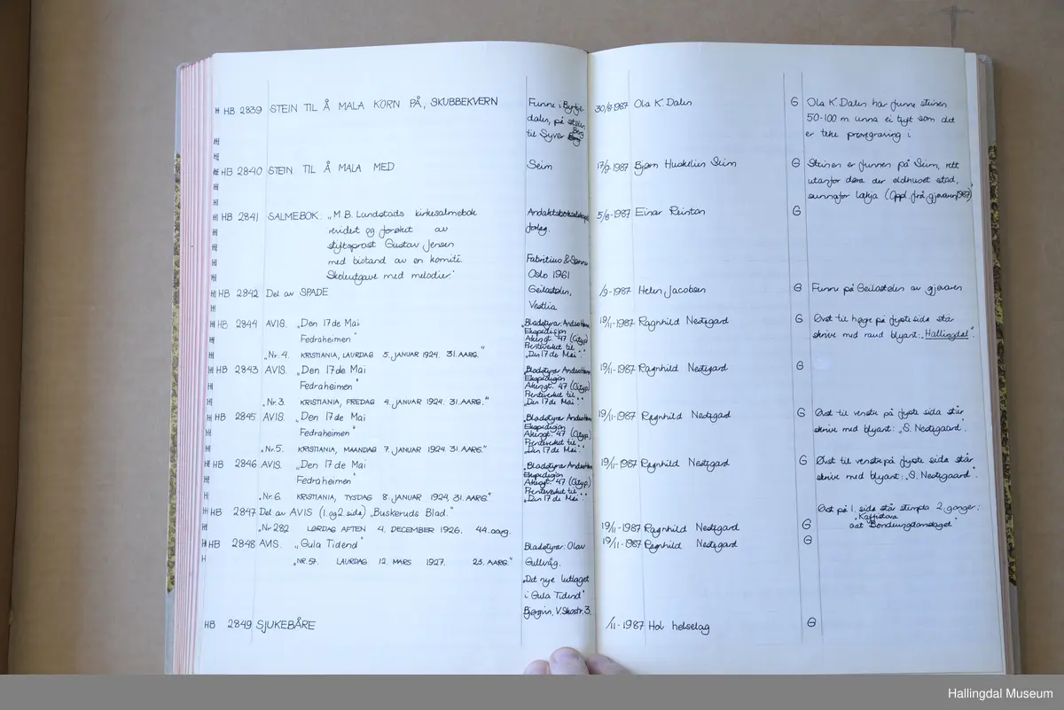 Stein til å mala korn med.