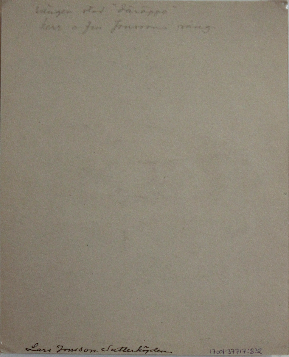 Akvarellteckning av Sigrid Kjellin.
