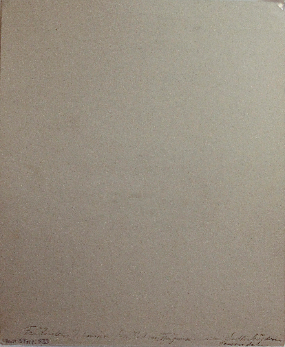 Akvarellteckning av Sigrid Kjellin.
