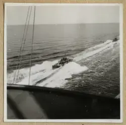 Motortorpedbåtar passerar Öland.