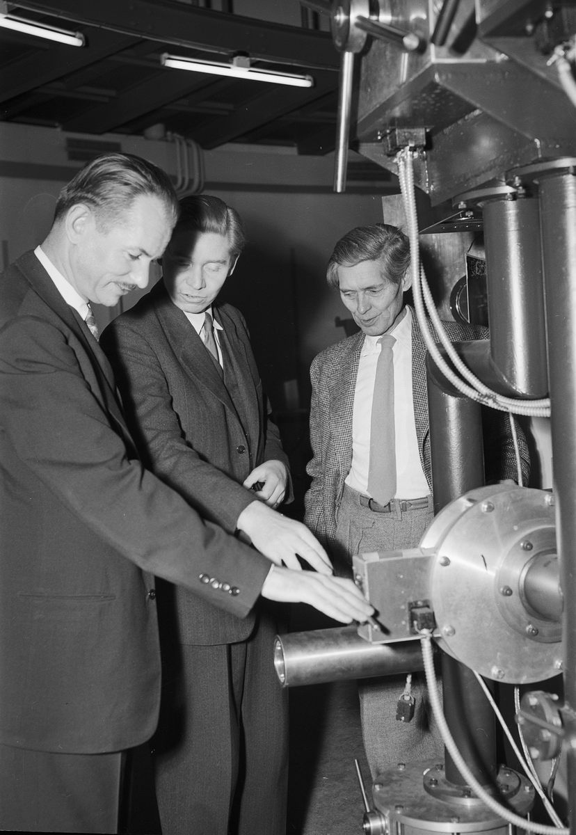 Nobelpristagare McMillan, Uppsala 1951