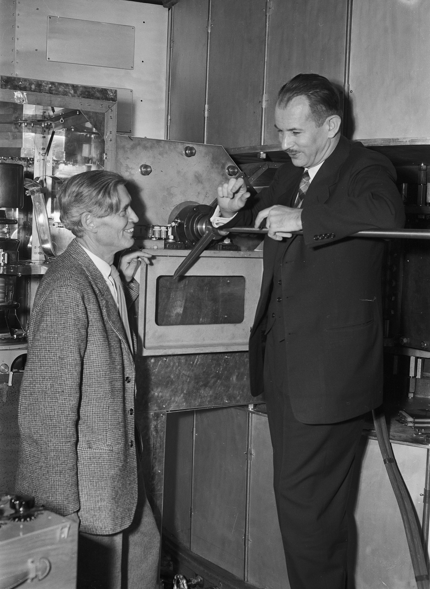 Nobelpristagare McMillan, Uppsala 1951