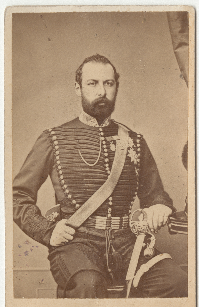 Porträtt av Karl XV.