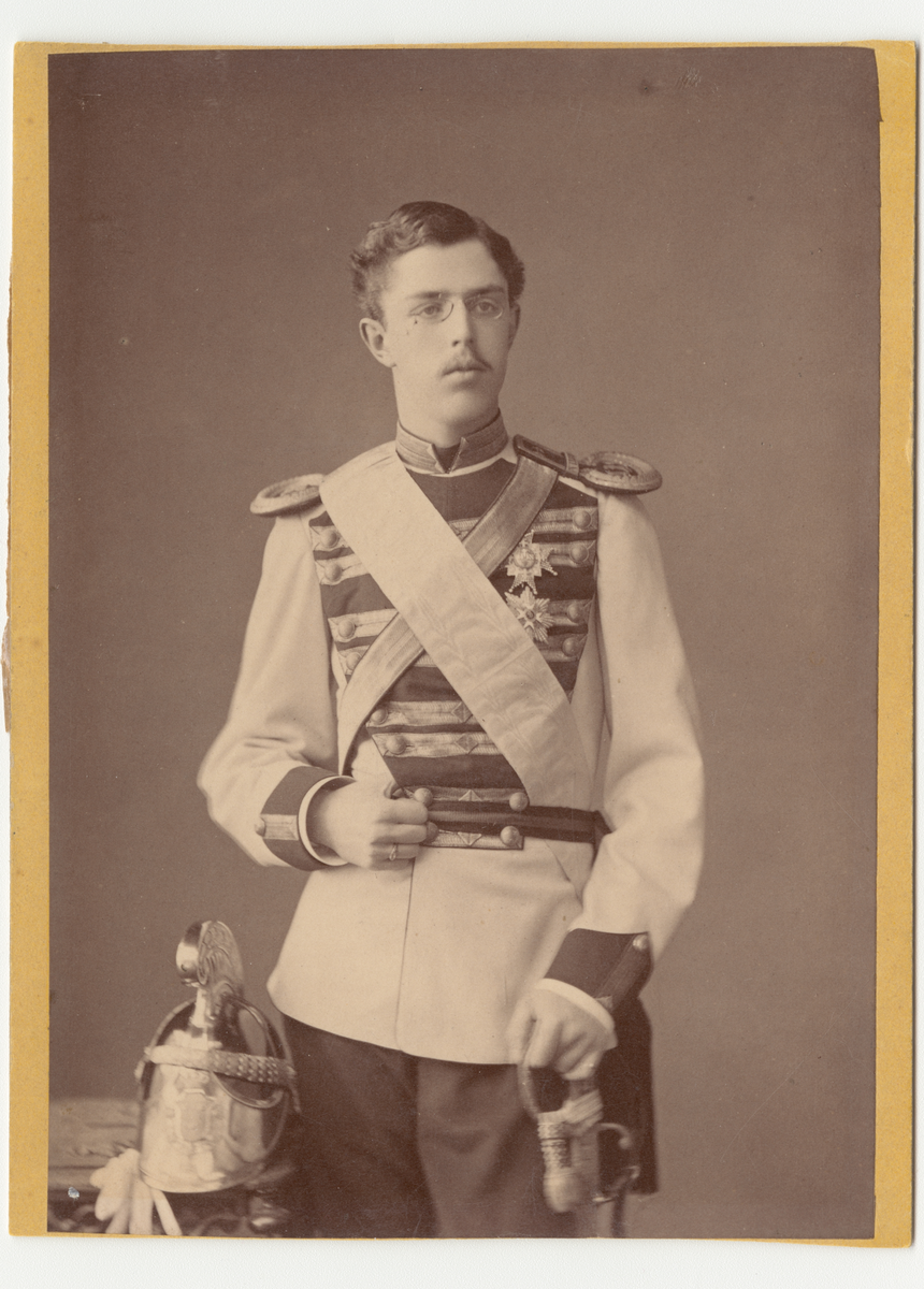 Porträtt av kronprins Gustav, sedermera Gustav V.