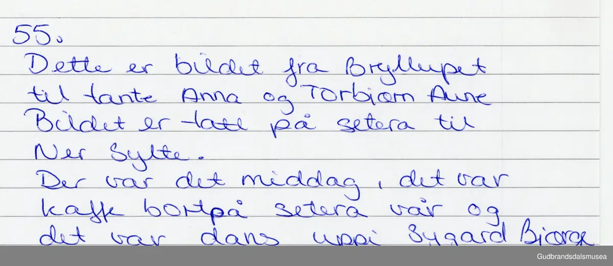 Bryllup Ner-Sylte Flausetra Fåvang Ringebu
