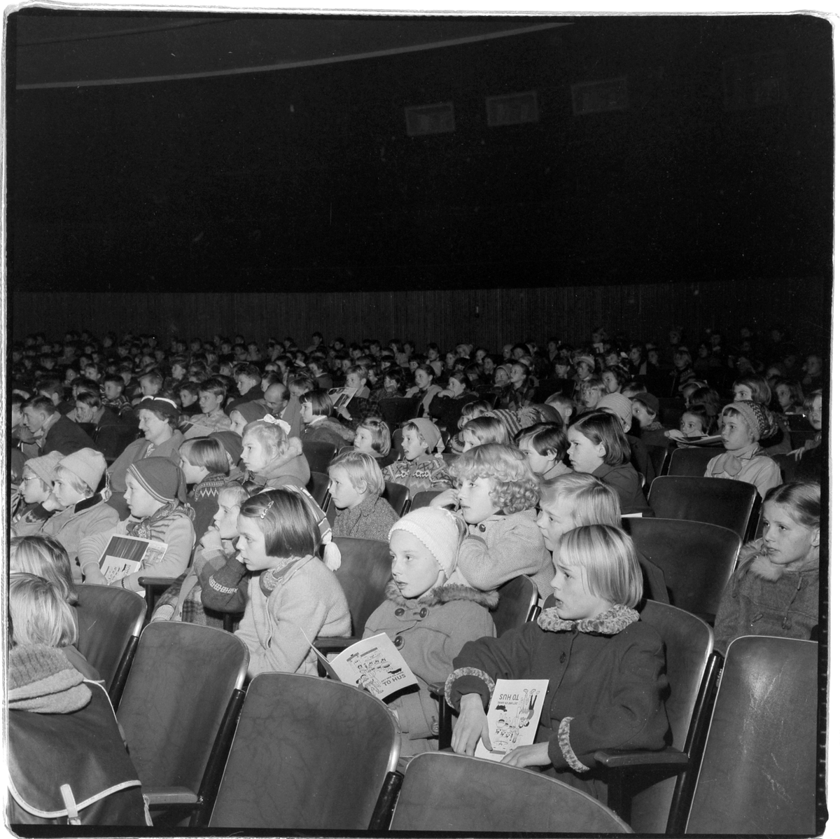 Dukketeater for skolebarn på Sentrum Kino