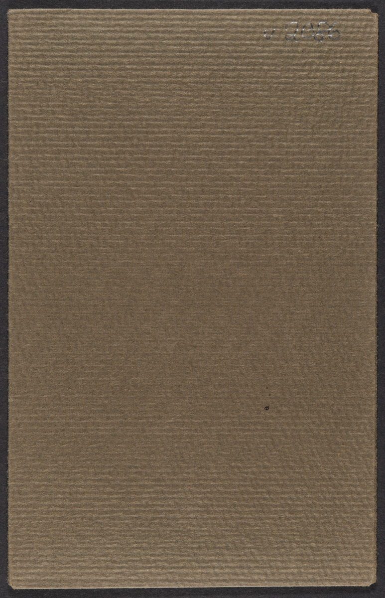 Eleanor og Harold Olsen
Studio, USA
Evt. gave til museet