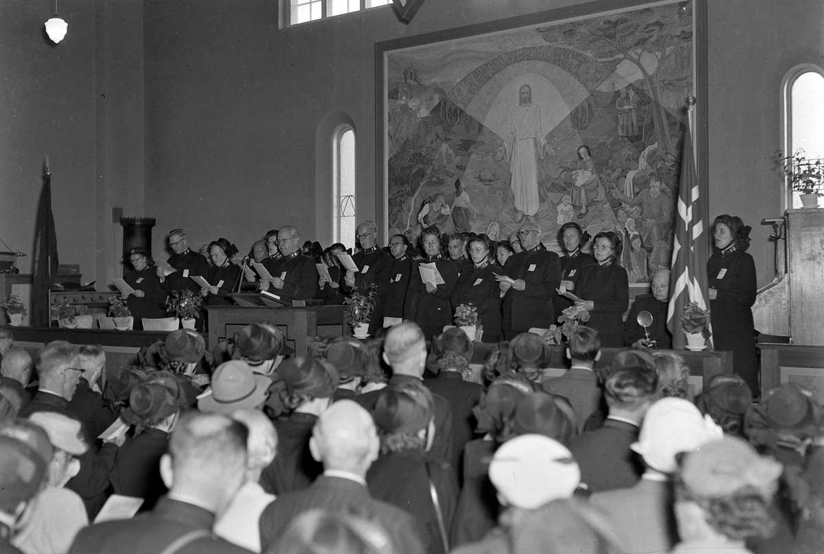 Frelsesarmeens soldatkongress. Åpningsmøte