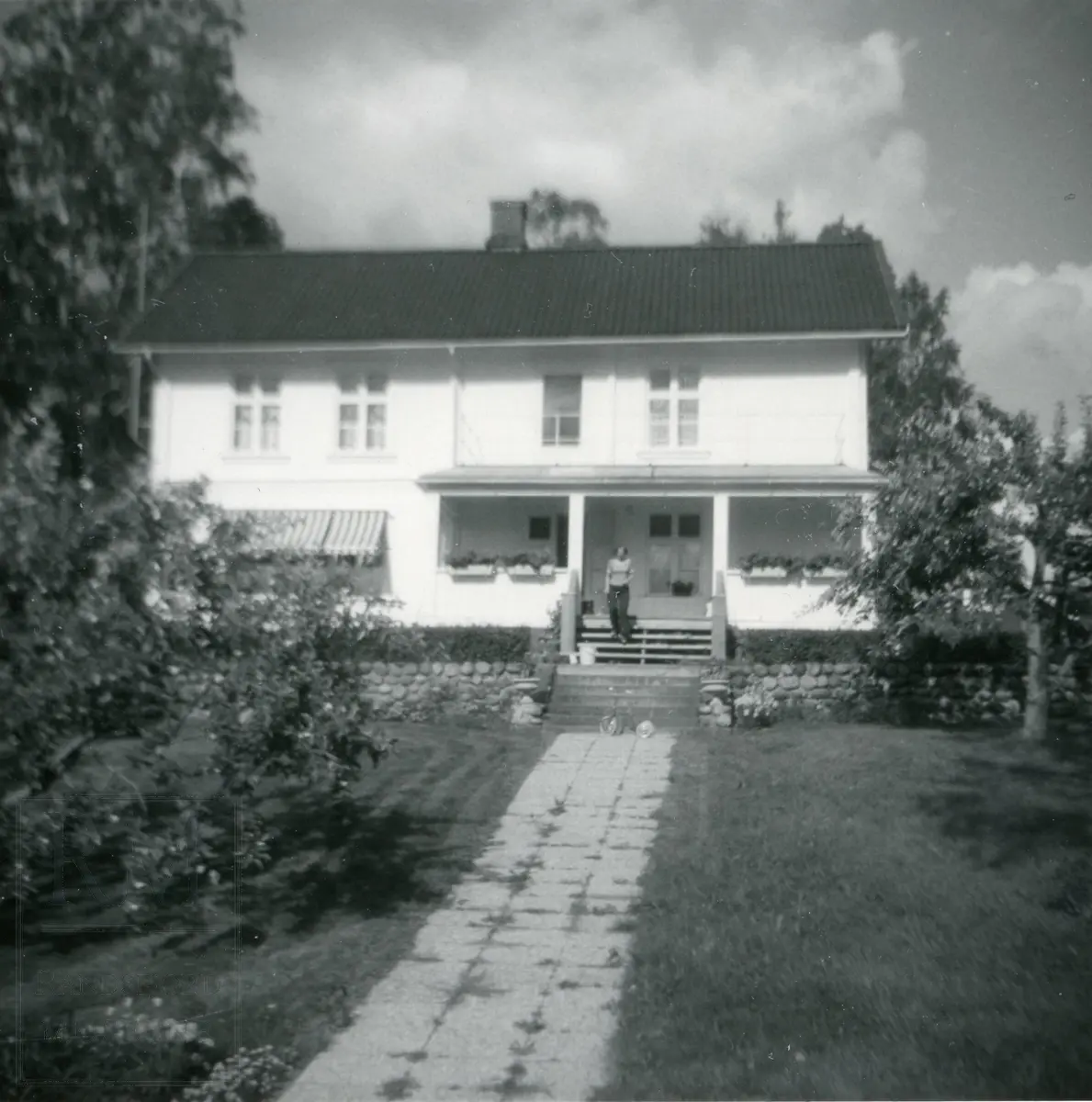 Hovedbygning på Minde (Minne) gård