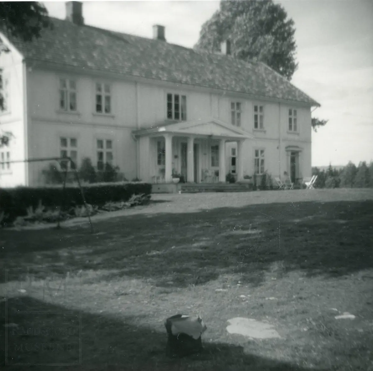 Hovedbygning på Moe gård