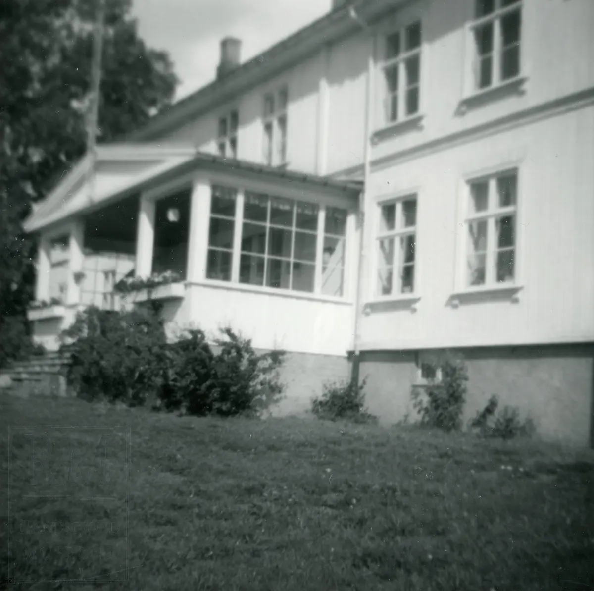 Hovedbygning på Moe gård