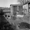 Tannefors kraftstation togs i bruk 1950 och därefter står fallen allt som ofta torrlagda.