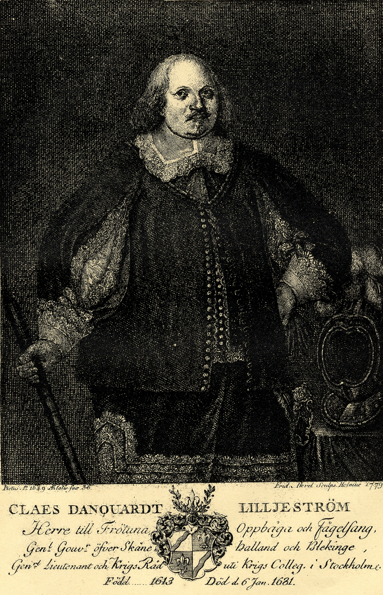Claes Danckwardt Lillieström (1613-1681)