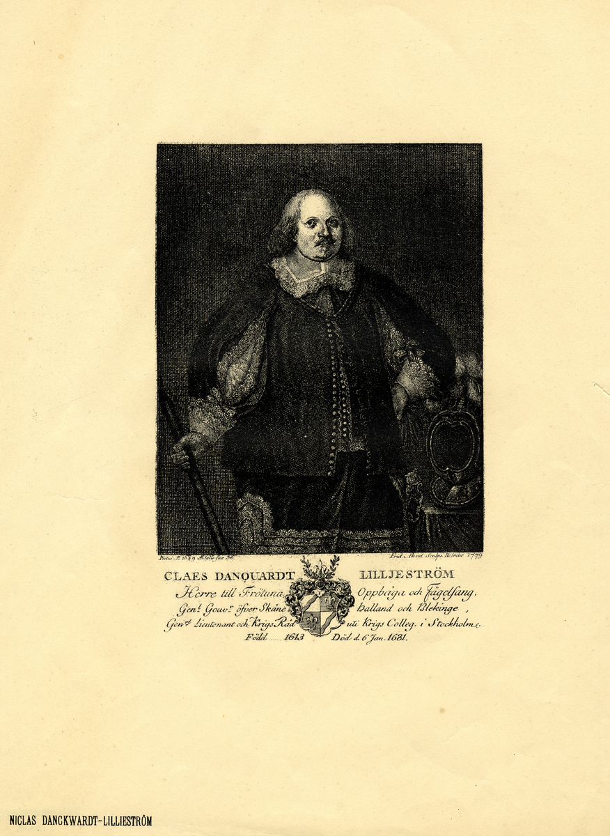 Claes Danckwardt Lillieström (1613-1681)