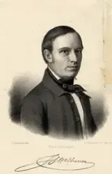 J.S. Welhaven [Litografi]