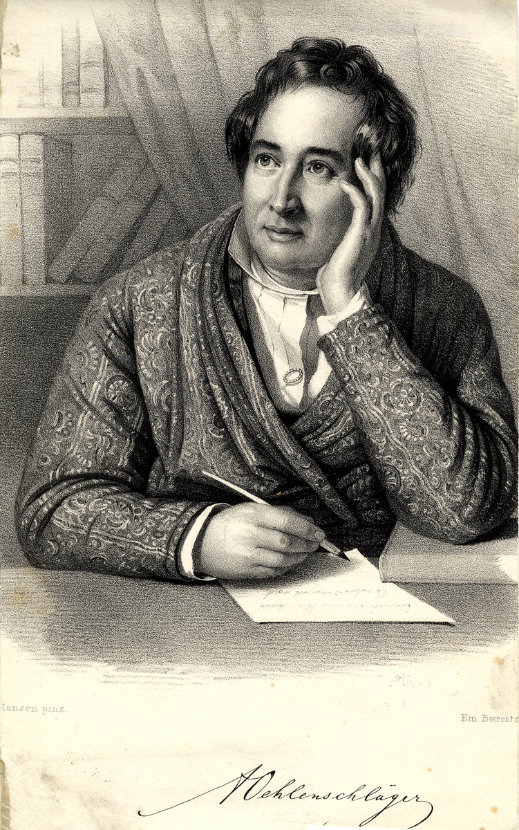 Oehlenschläger, Adam (1779 - 1850)