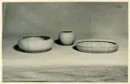 Skålar från Bo Fajans, 1900-talets mitt.