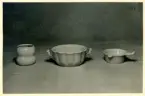 Skålar från Bo Fajans, 1900-talets mitt.