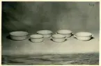 Skålar från Bo Fajans, 1900-talets mitt.