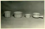 Skålar från Bo Fajans, 1900-talets mitt.