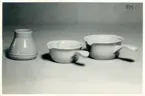 Skålar från Bo Fajans, 1900-talets mitt.